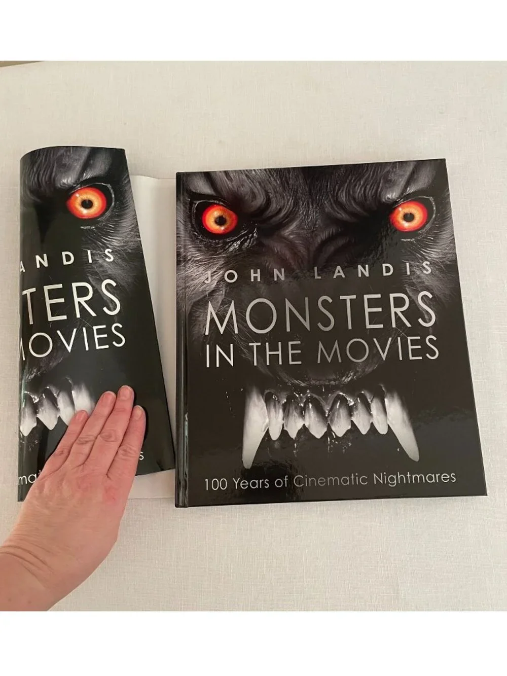 John Landis Monsters in the Movies Hardcover Book Film Horror Cinema History